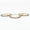 Diamond Pave Link Band Ring